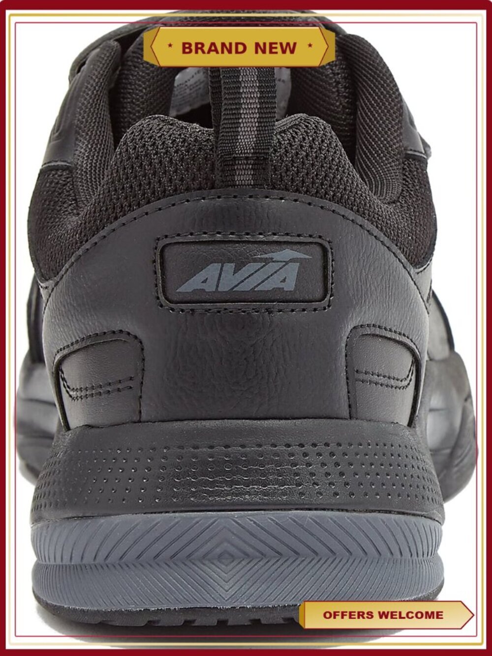 Avia Men's Quickstep Wide Width Walking Shoes with Memory Foam - Picture 2 of 4